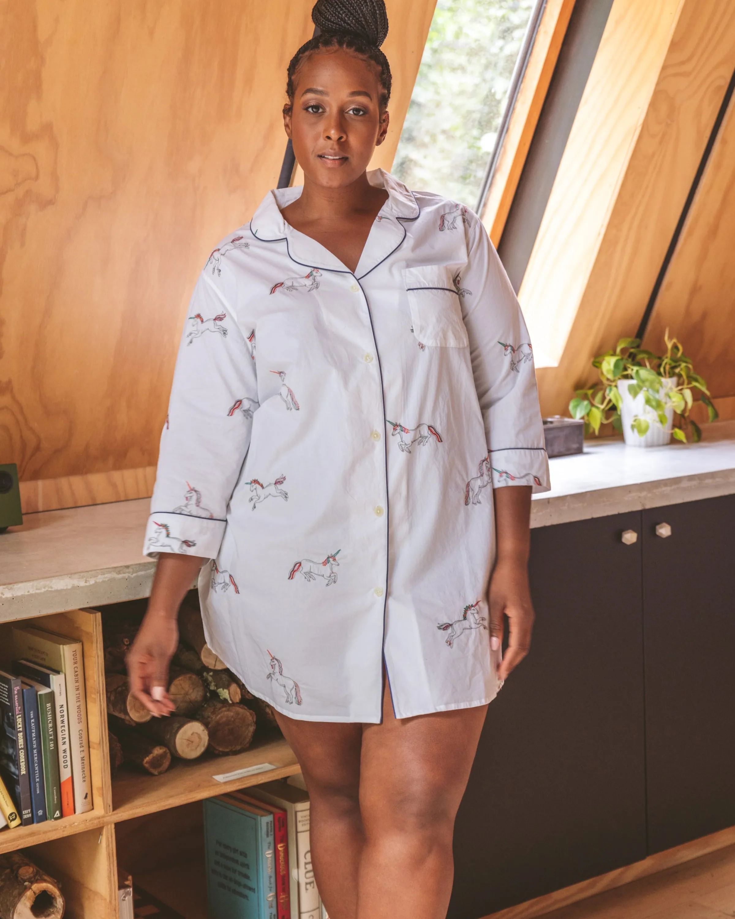 Women Printfresh Embroidered Unicorn
