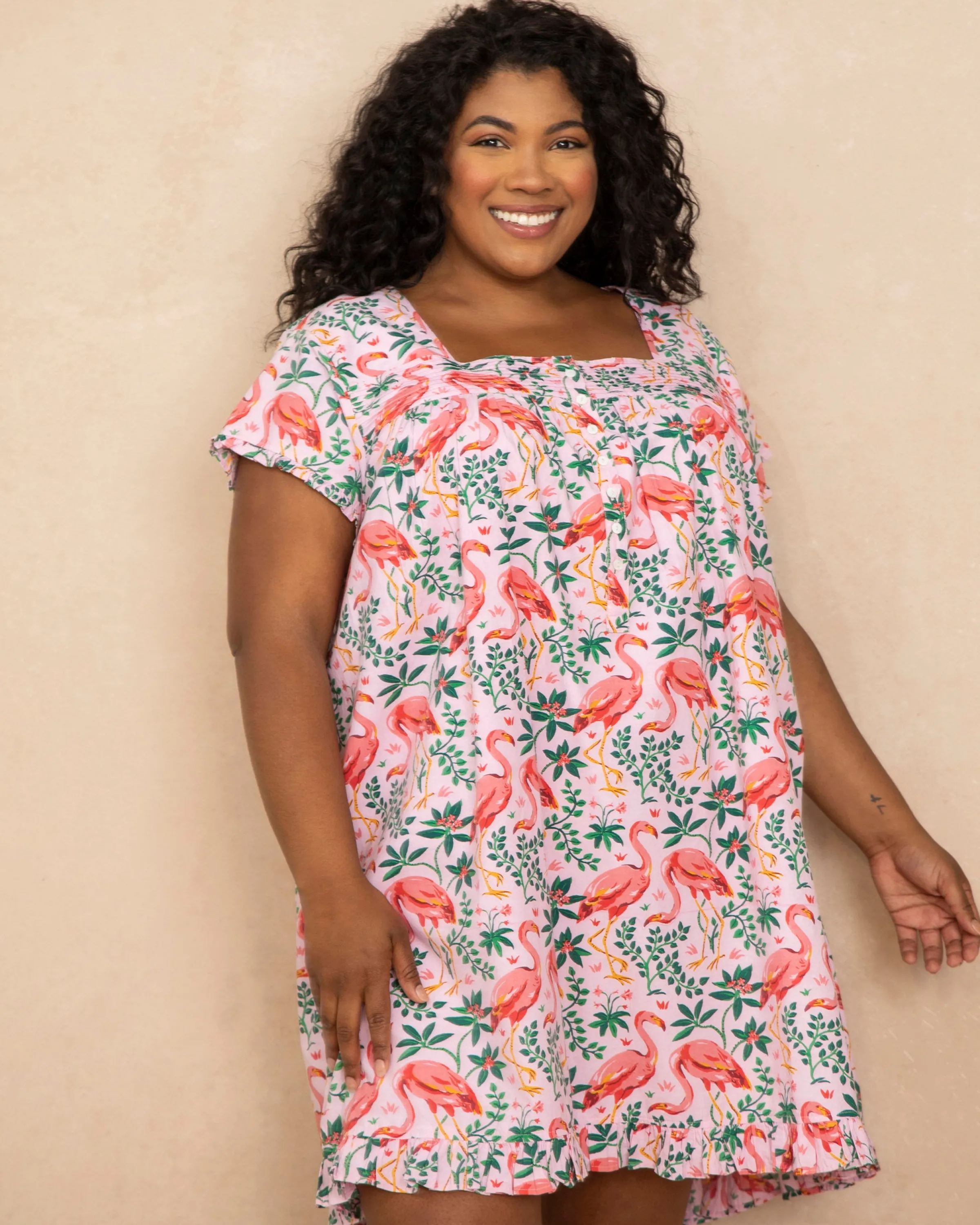 Women Printfresh Flock Of Flamingos