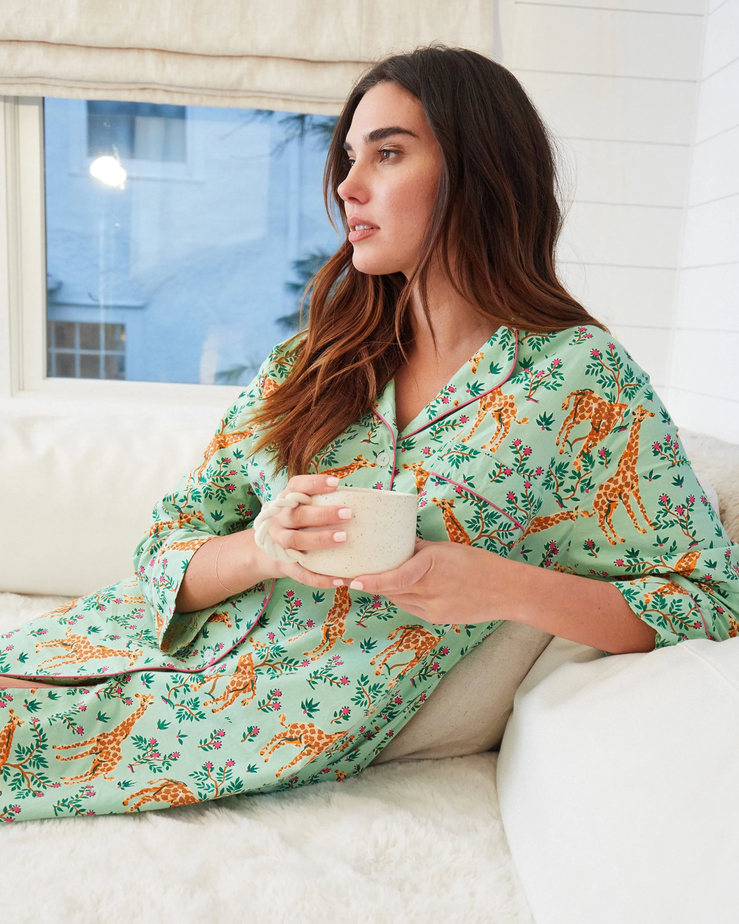 Women Printfresh Grazing Giraffes