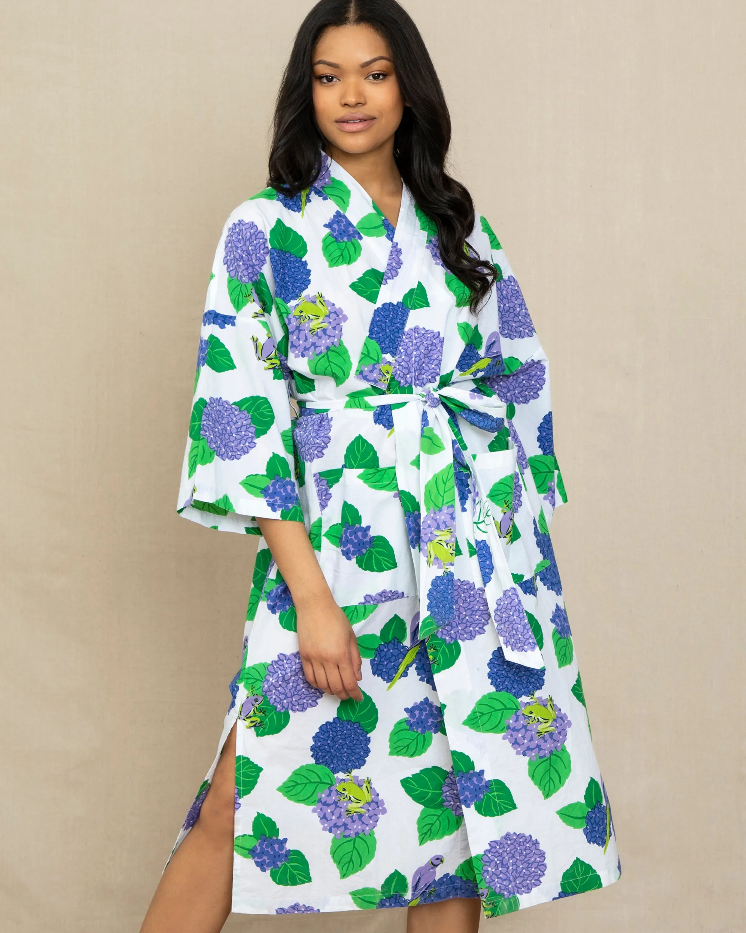 Women Printfresh Hydrangea Hideaway