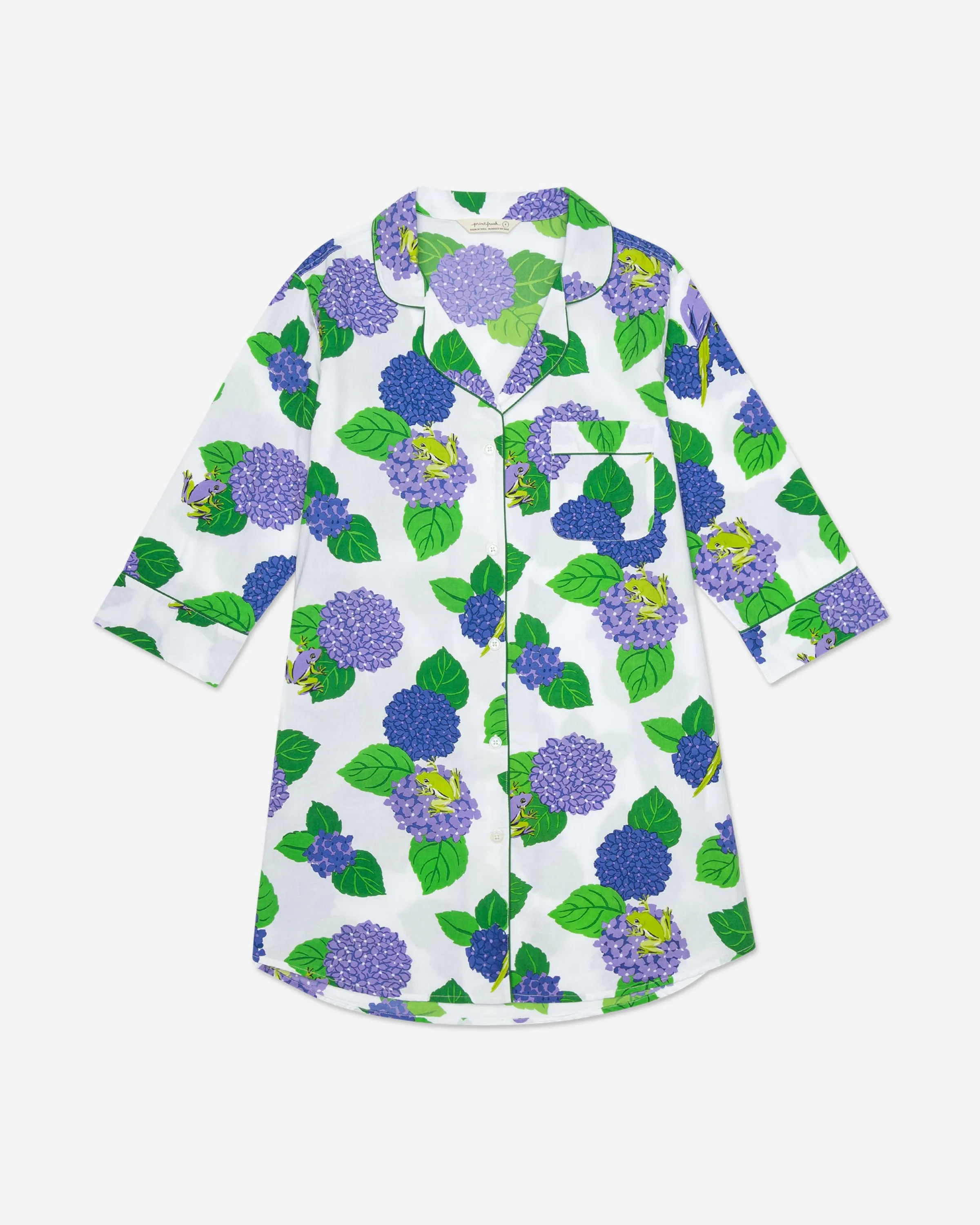 Women Printfresh Hydrangea Hideaway