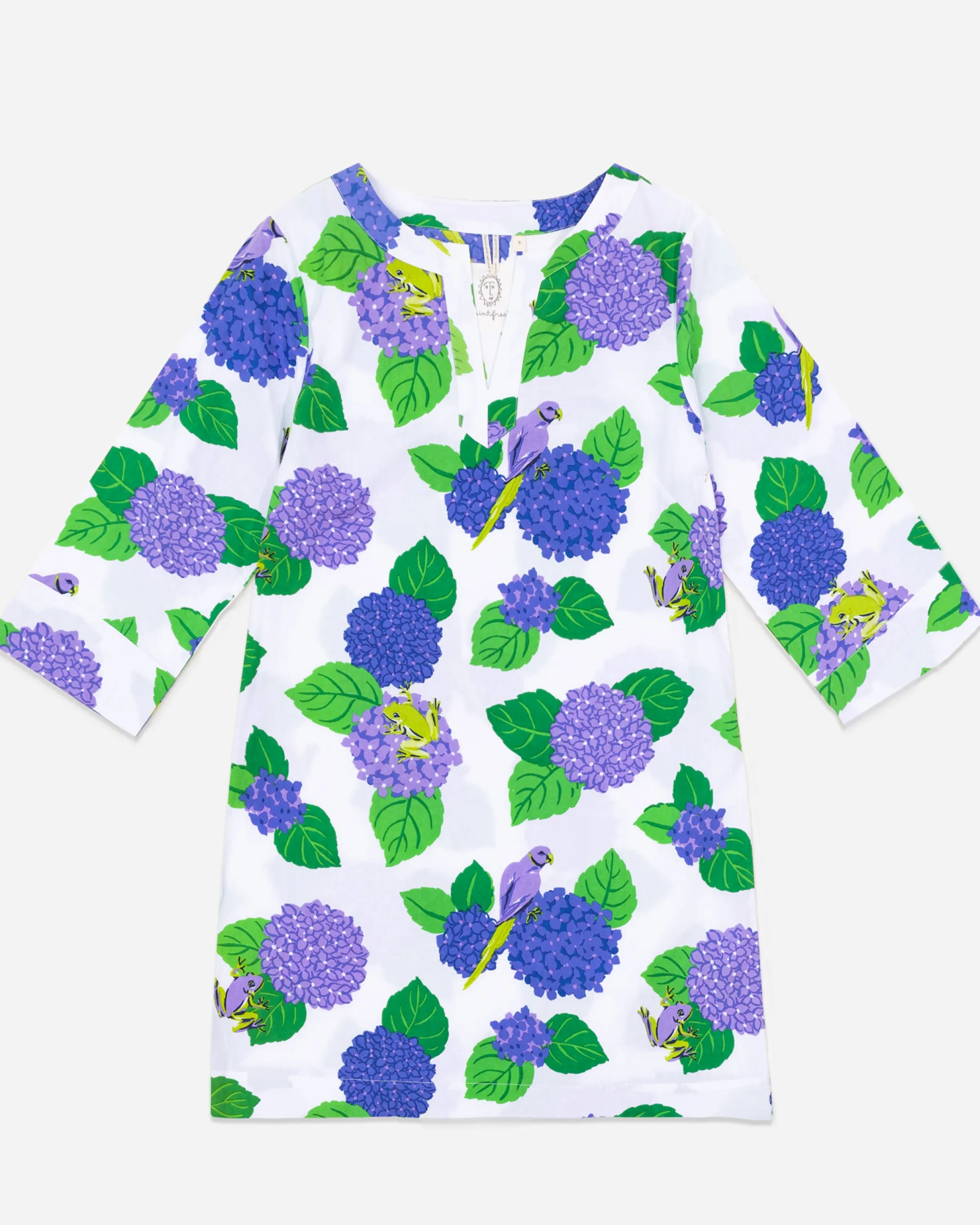 Women Printfresh Hydrangea Hideaway