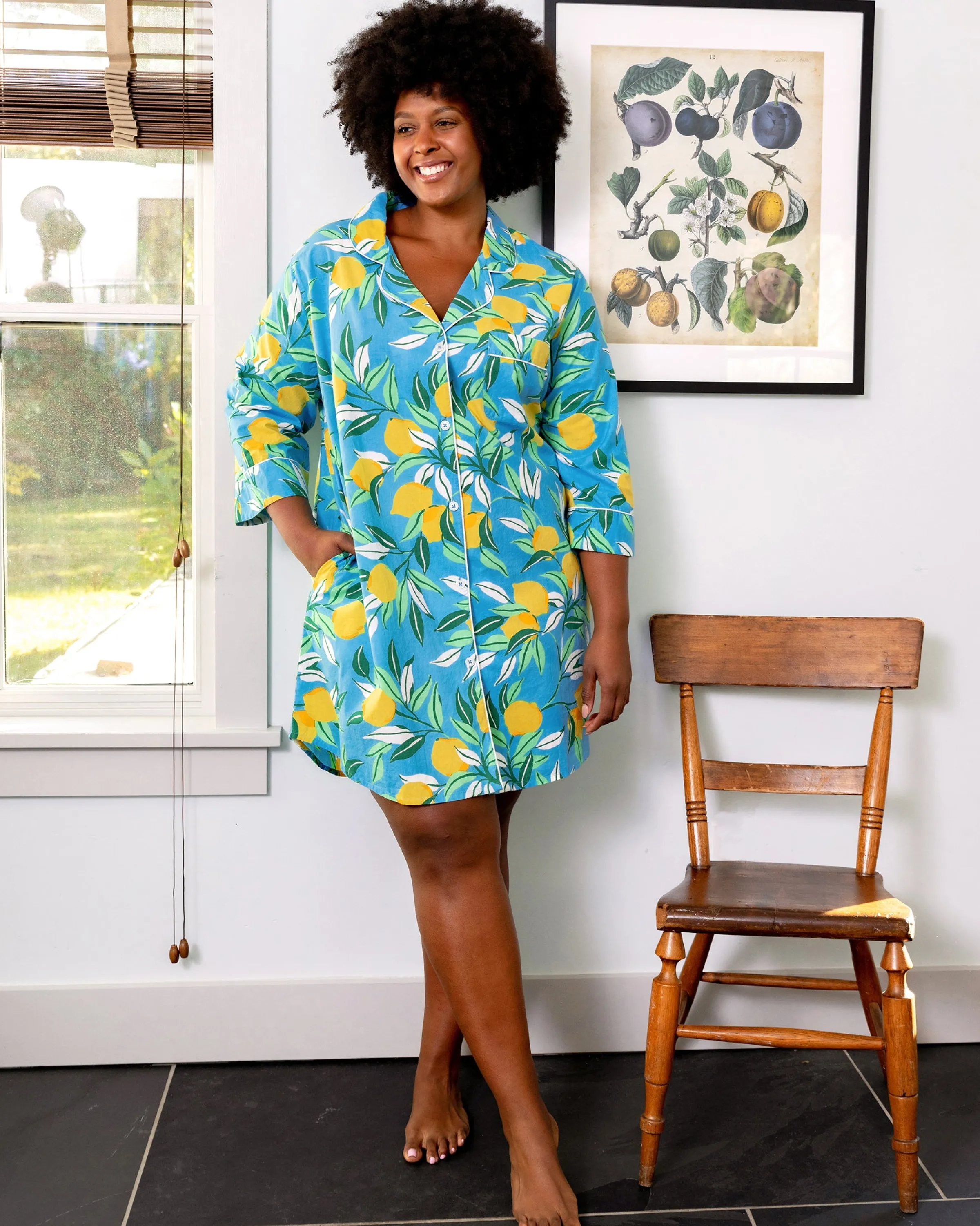 Women Printfresh Lemon Zest