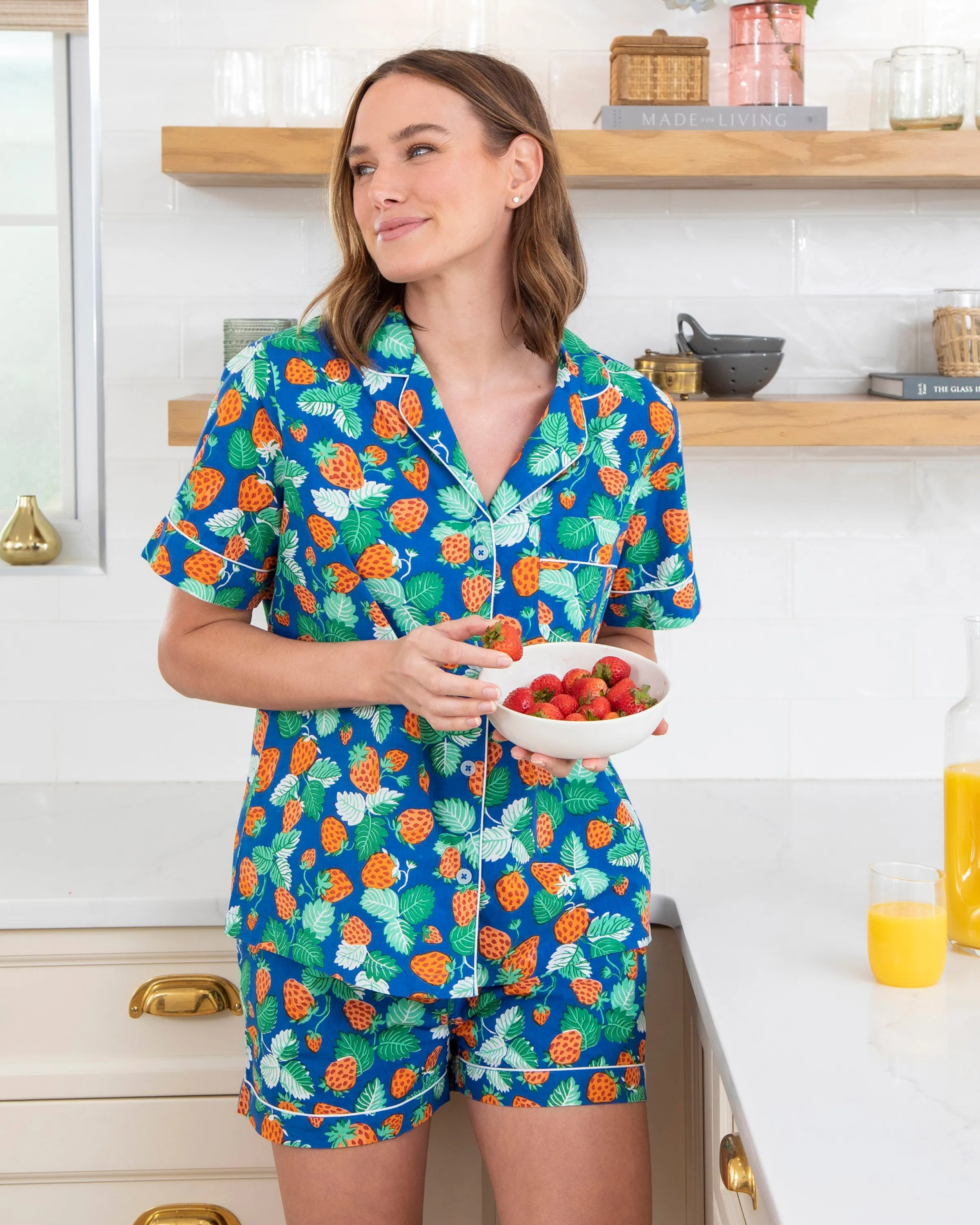 Women Printfresh Strawberry Fields