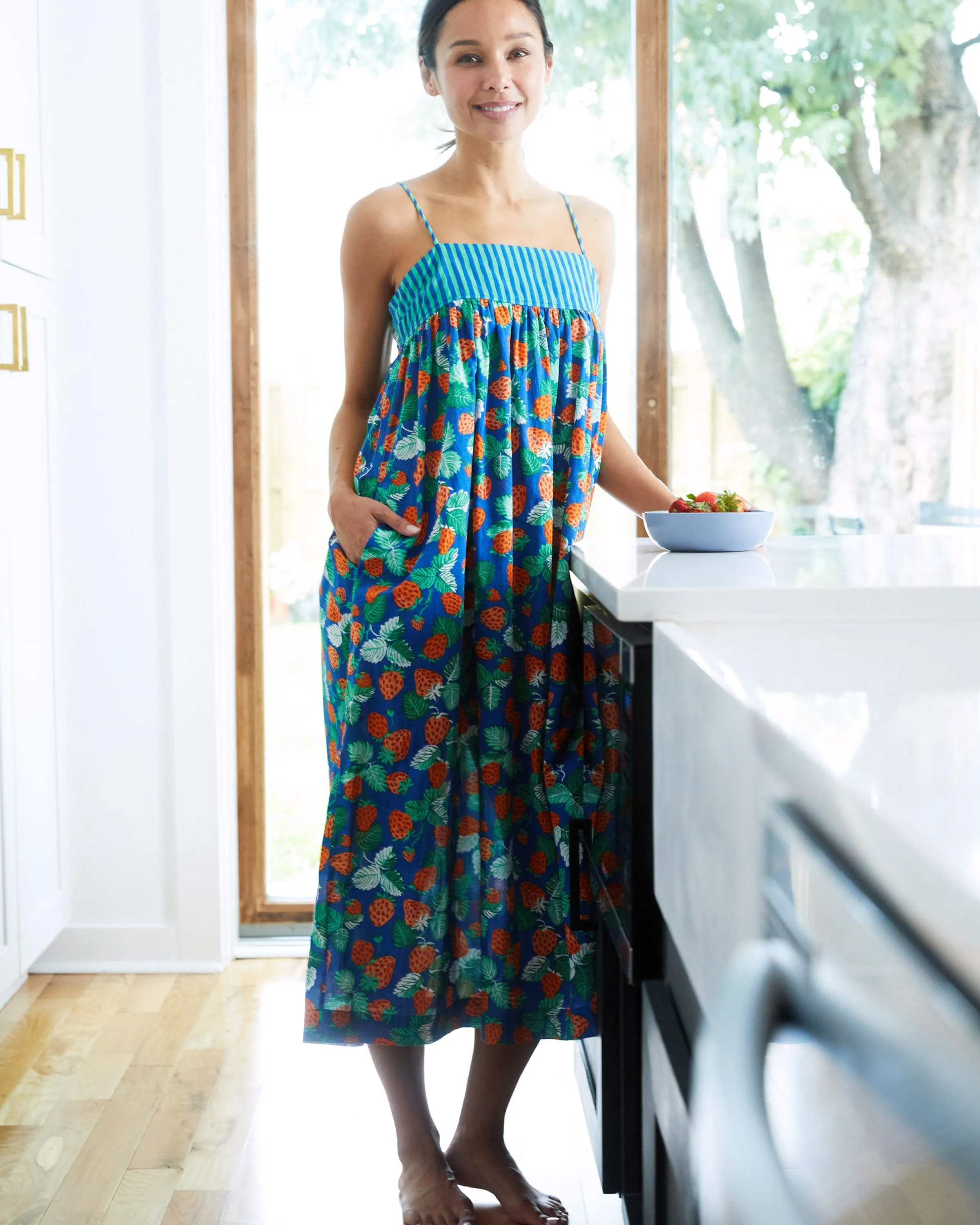 Women Printfresh Strawberry Fields