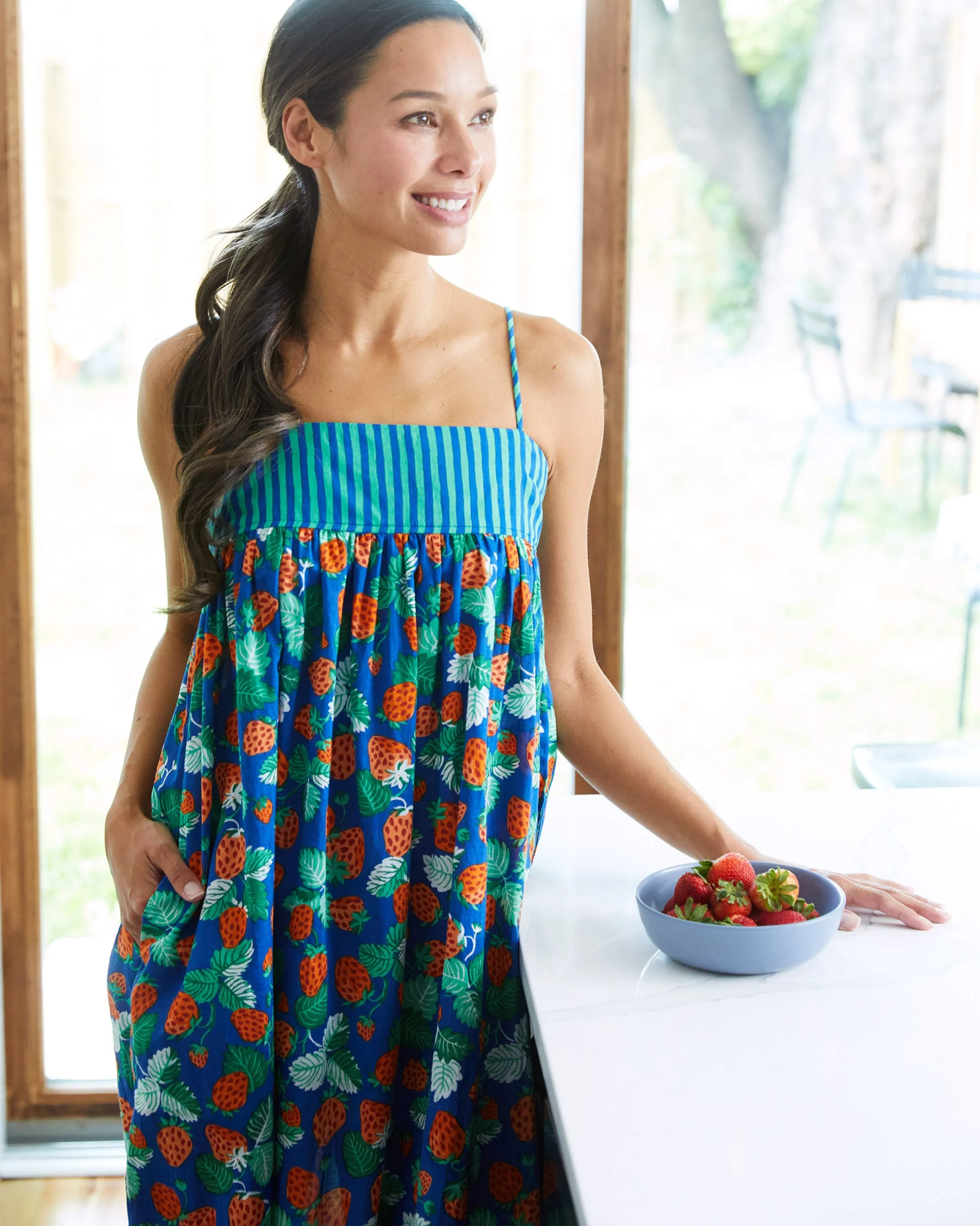 Women Printfresh Strawberry Fields